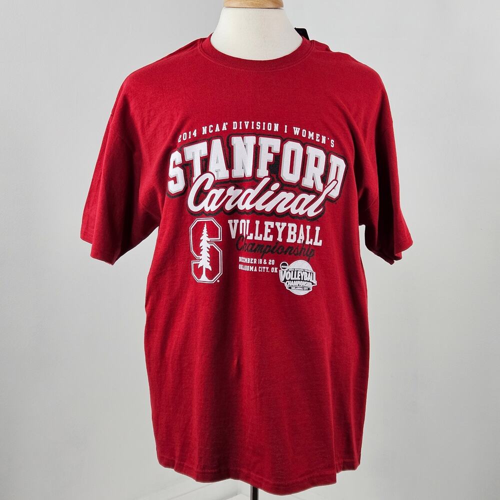 Gear For Sports Stanford 2014 Women's Volleyball Championship Adult‎ T-Shirt XL